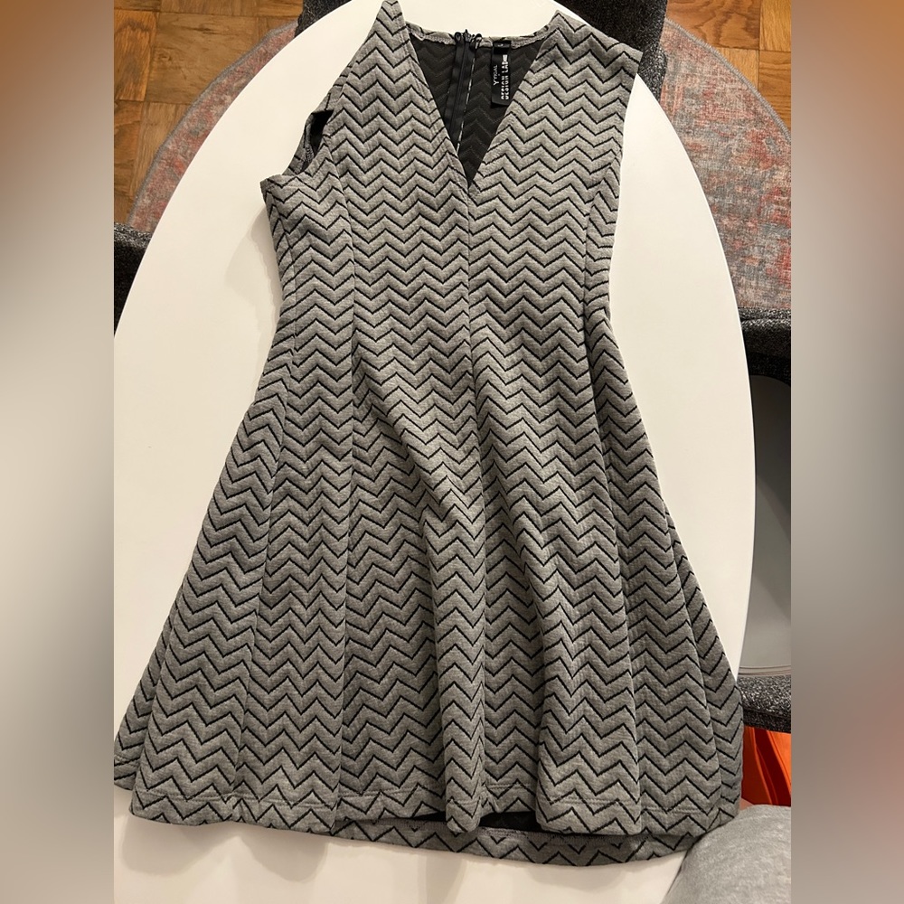 Design Lab Pleated mini dress